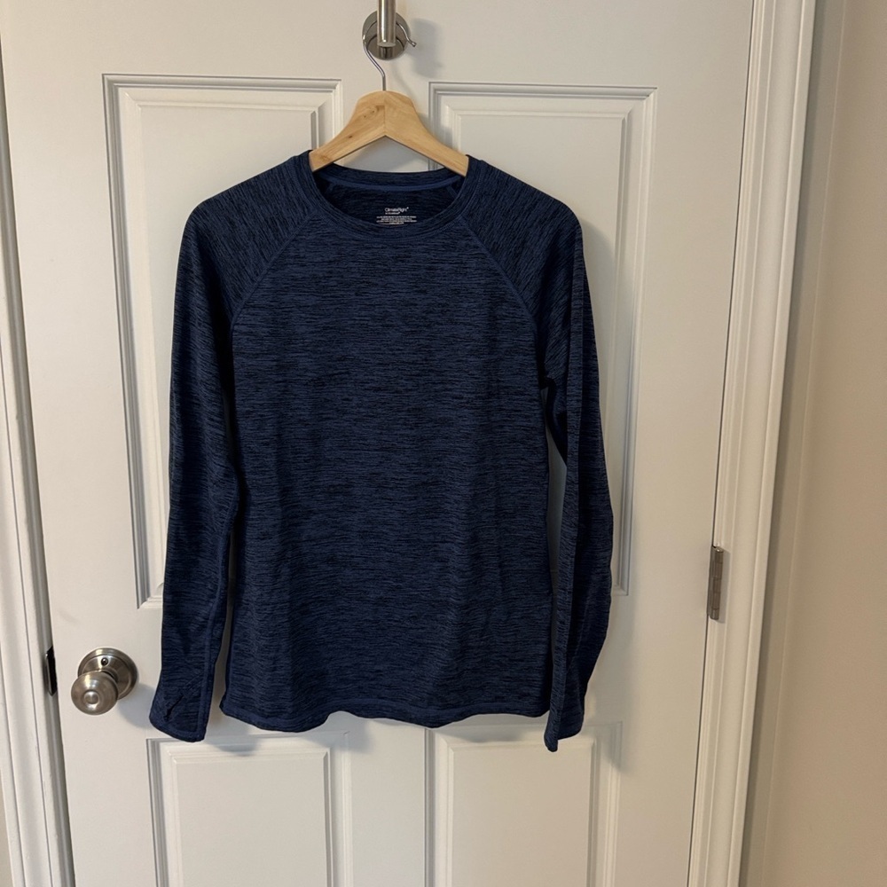 ClimateRight by Cuddl Duds Navy Top